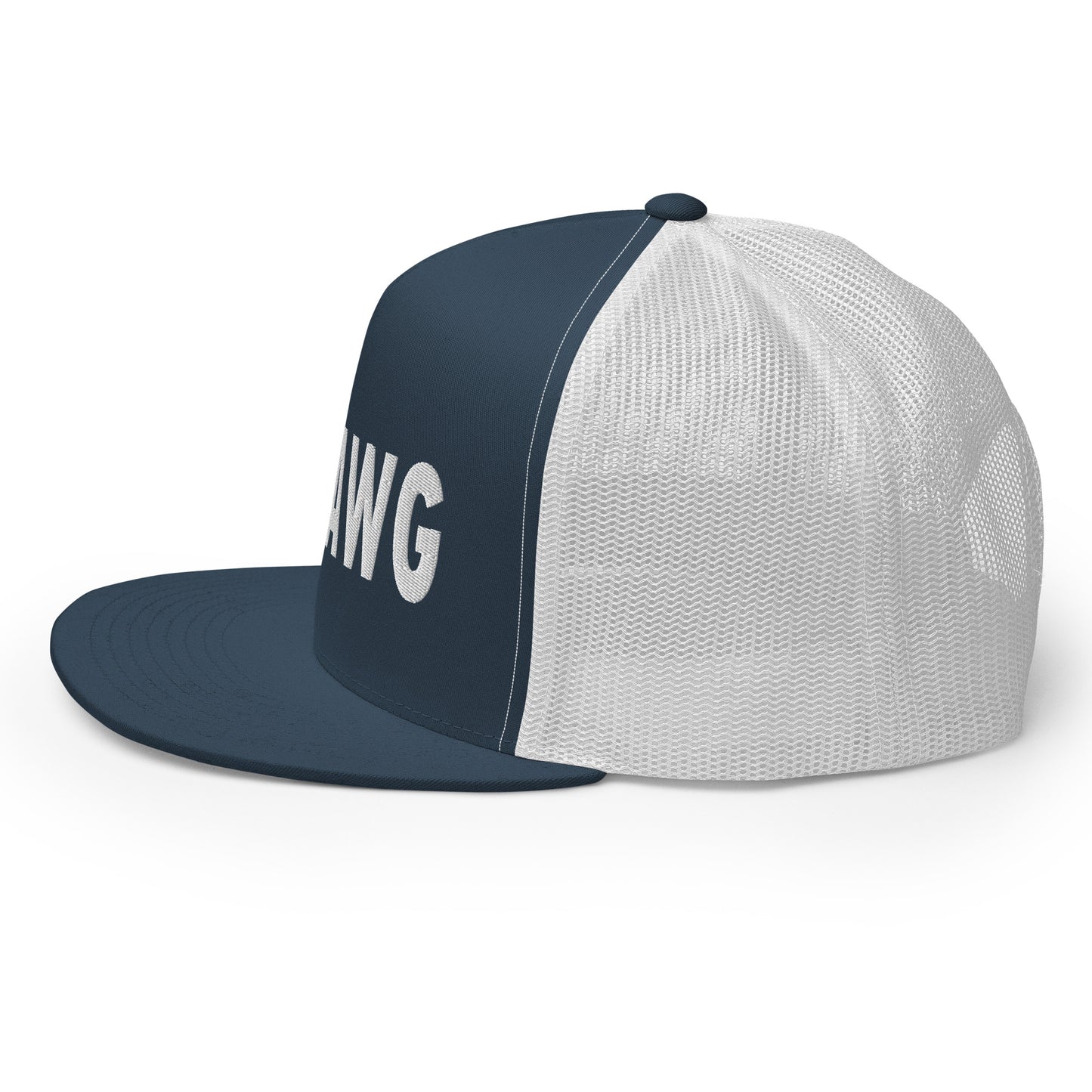 Classic Trucker Cap White OG Logo