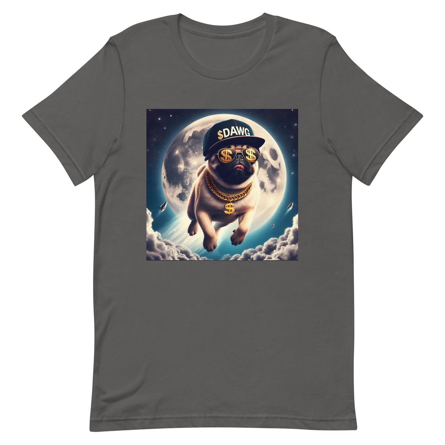 Moon $DAWG Unisex t-shirt