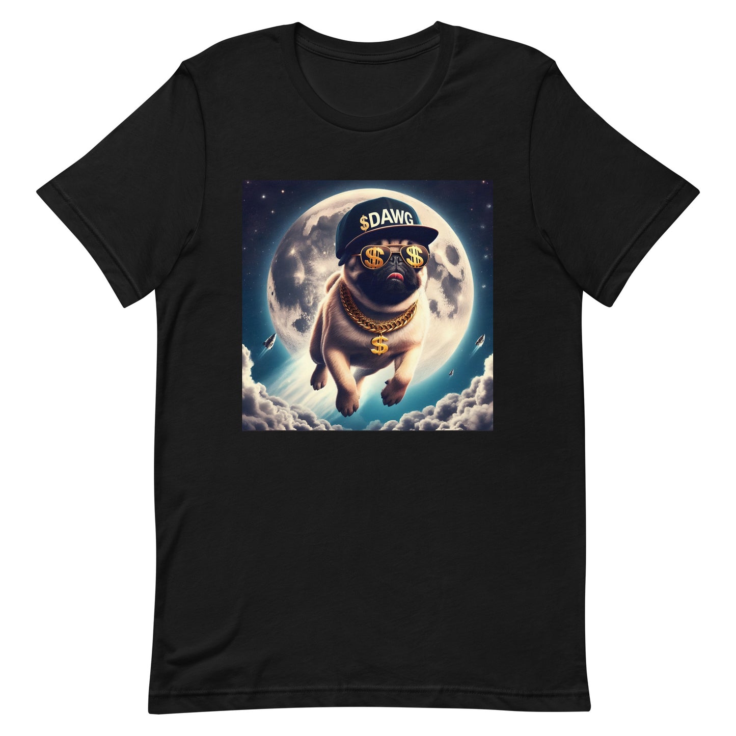 Moon $DAWG Unisex t-shirt