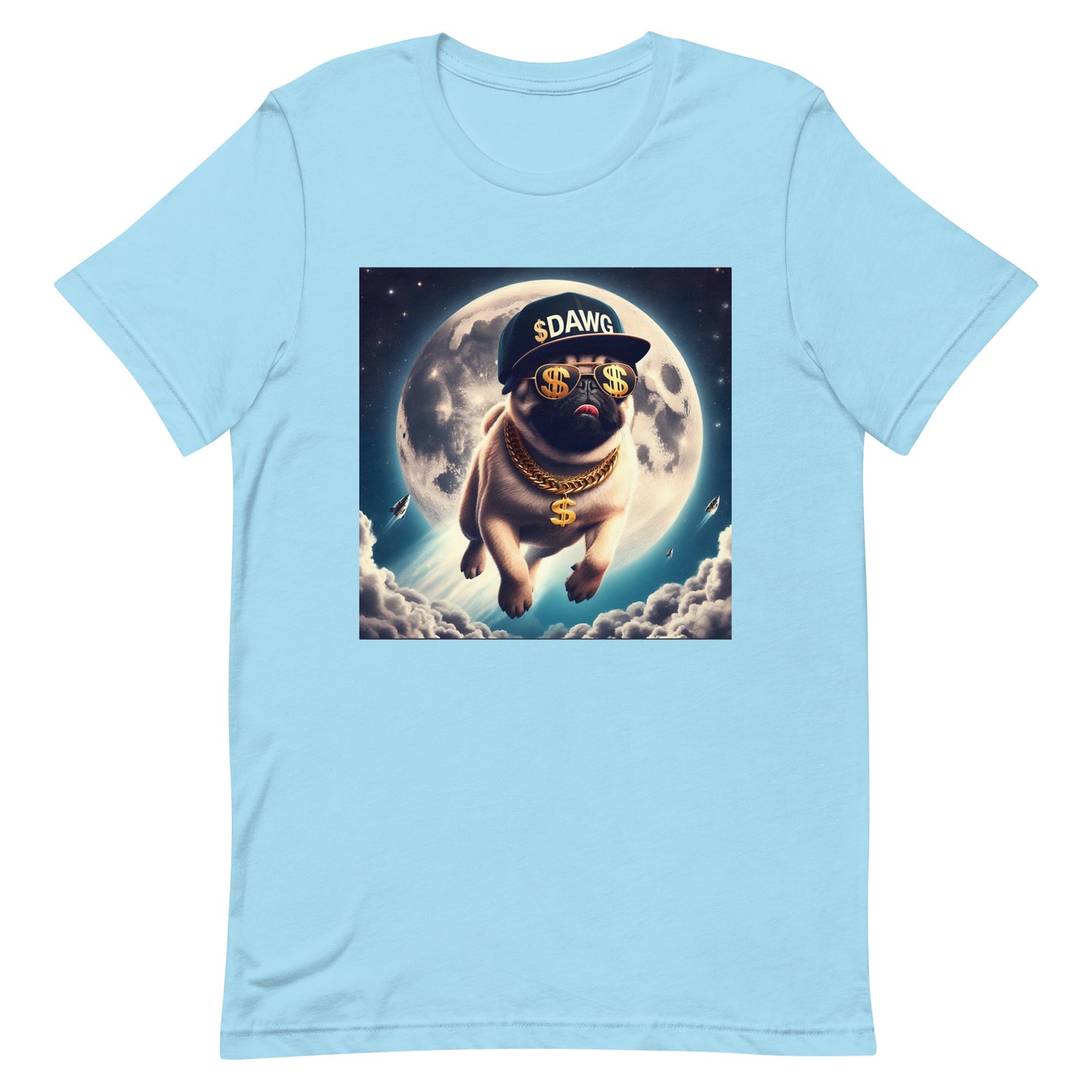 Moon $DAWG Unisex t-shirt