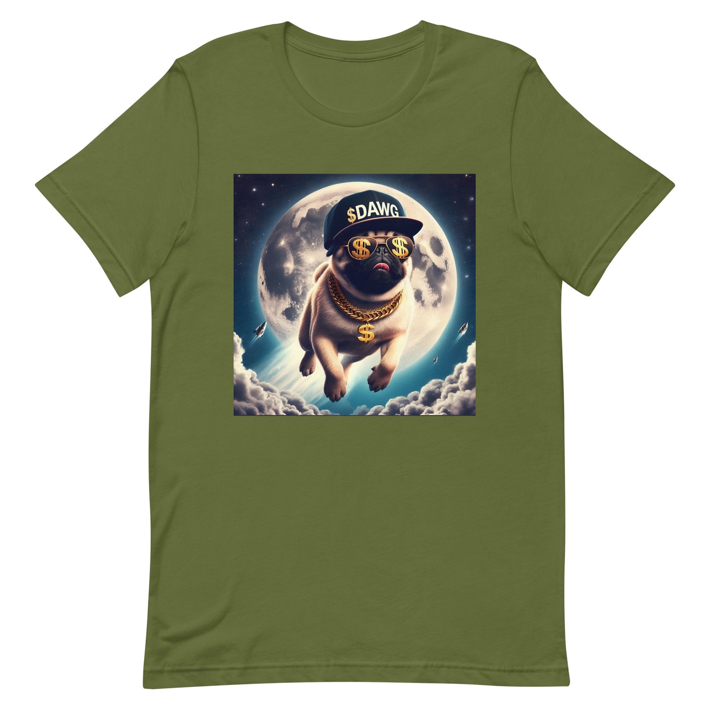 Moon $DAWG Unisex t-shirt